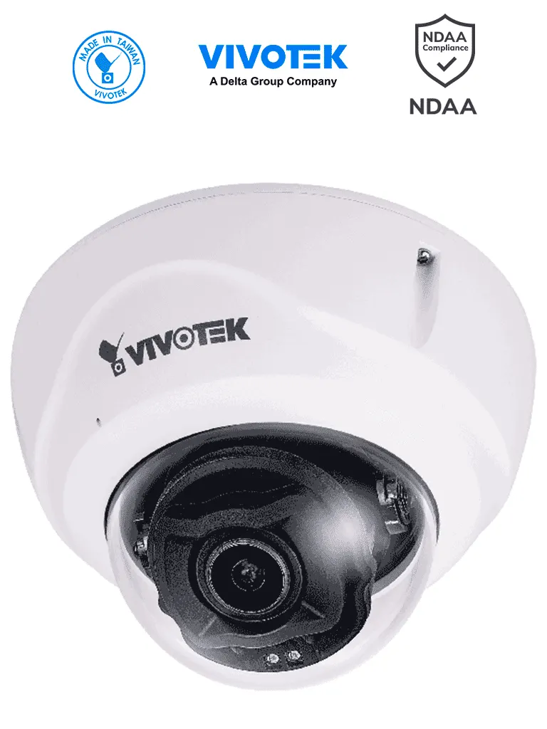 Cámara IP domo VIVOTEK FD9387-FR-v2 con reconocimiento facial