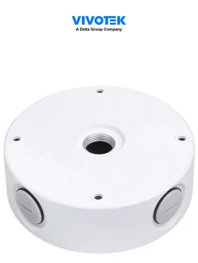 VIVOTEK AM-71G_V01 - Caja de conexiones para exterior, Color blanco, Aleacion de aluminio, IP66, IP67