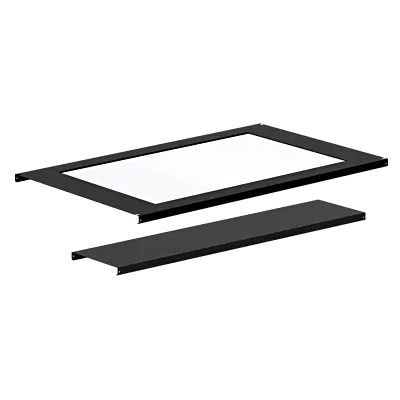 Panel de Techo con Ventana / 800x1200 mm (2.62x3.94 ft) / Sistema ProLine / Policarbonato 6 mm / Marco Acero Calibre 16 / Acceso sin Herramientas / Cumplimiento Supresión Incendios