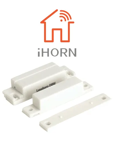 Contacto magnético alámbrico HORN HO-03 para puertas y ventanas