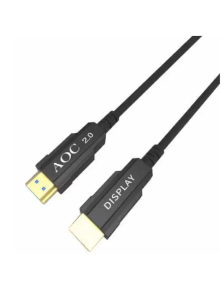 Cable HDMI de fibra óptica SAXXON HDMI-OF300 de 30 m para 4K