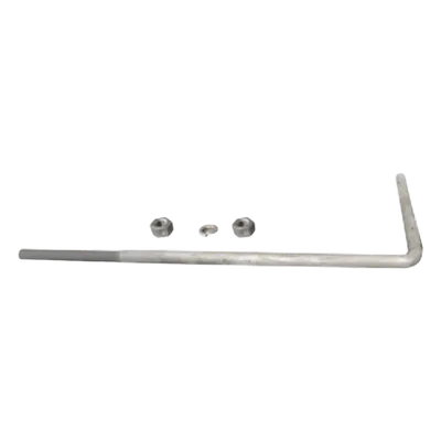 Ancla en L / 3/4' / 62 x 22 cm / Galvanizado por Inmersión en Caliente / 1 Pieza