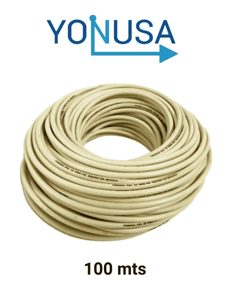 Cable para cerco eléctrico YONUSA CDA100 de 100 metros