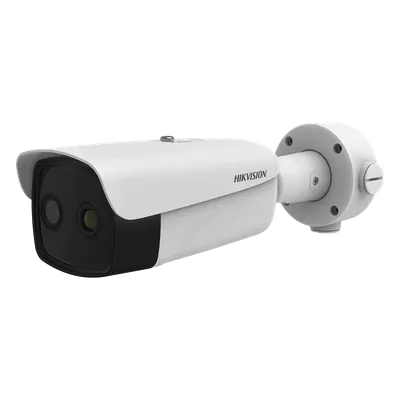 Bala IP Térmica 384 X 288 / Lente 25 mm / Termométrica / Detección de Temperatura / Detección de Fuego / Exterior IP66 / MicroSD