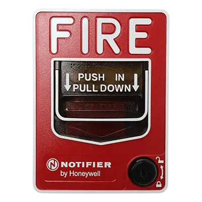 Estación Manual de Alarma Notifier NBG-12LX - Doble Acción y Led Bicolor