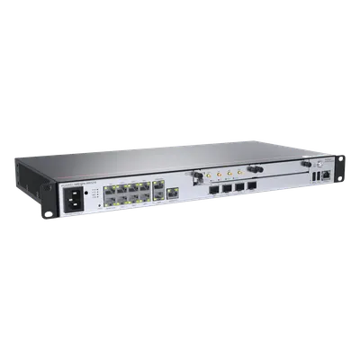 Router Empresarial / 8 Puertos GE LAN / 2 Puertos GE WAN Combo / 10GE Óptico / SD-WAN / MPLS Híbrido / Tarjetas Intercambiables en Caliente