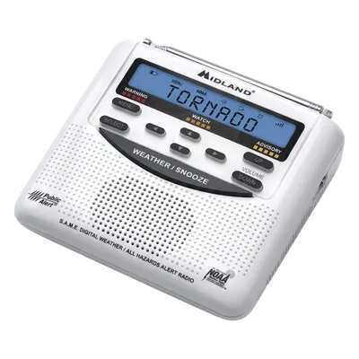 Radio de alertas meteorológicas MIDLAND WR-120DSP con 7 canales