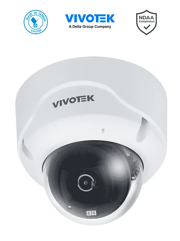 Cámara IP domo VIVOTEK FD9389-EHV-V3 de 5 MP con IR de 40 m