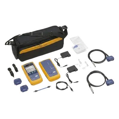 Certificador de Cable de Cobre / Cat3 a Cat6A / 500 MHz / WiFi / Pantalla 5.7" (14.48 cm) / Adaptadores Cat6A Incluidos