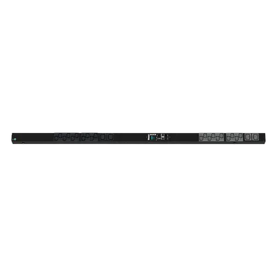 PDU Monitoreable / 24 Salidas C13 y C19 / Entrada NEMA L6-20P / 208 Vca / 20 Amp / Instalación Vertical / Pantalla OLED