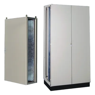 Gabinete de acero PRECISION PST12020060AT con puerta doble e IP55