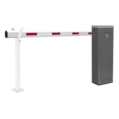 Barrera vehicular izquierda AccessPRO KT-XBS-LB con brazo de 5.5 m