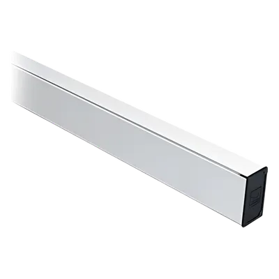 Mástil de Aluminio / 60 x 40 x 4200 mm / Compatible con Barrera G4000 / Color Blanco