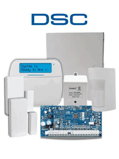 Sistema de alarma DSC NEO-RF-LCD-SB con panel de 32 zonas