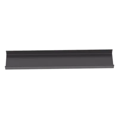 Canaleta de enrutamiento / 12x4 pulgadas / PVC rígido 94V-0 / 1.8 m (5.9 ft) / Negro