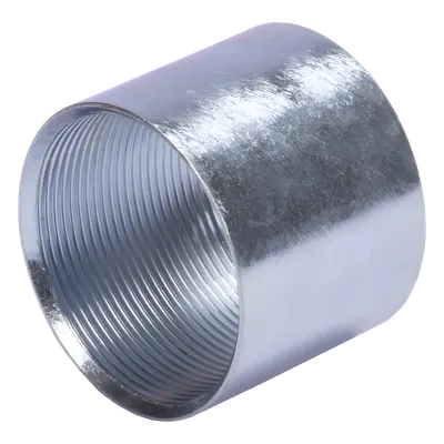 Cople Galvanizado Pared Gruesa / Rosca 1 1/2" (38 mm) / Identificación por Color / Uso Interior y Exterior Controlado