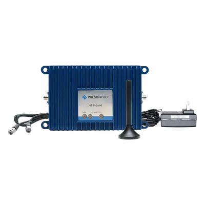 Amplificador Celular IoT/M2M / 5 Bandas / Ganancia 15 dB / Potencia Enlace Ascendente 25 dBm / Conexión Directa SMA / Diseño Compacto