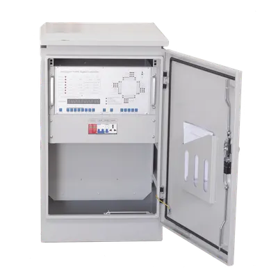 Controlador de tráfico / 22 salidas independientes / 85-265 VAC / 10 W / Diseño modular por intersección