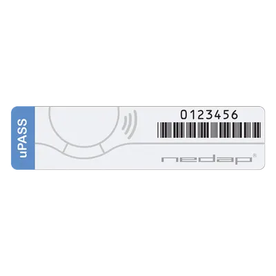 Tag UHF para Cristal / Gen 2 / 26 Bits / 10 m / 106.4 x 28.6 mm