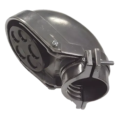 Mufa de Aluminio / Tipo Abrazadera / 1 in / UL 514B / 3.063 in Alto