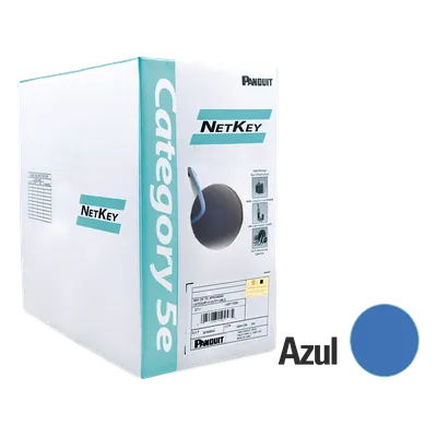 Cable UTP PANDUIT NUC5C04BU-CE Cat 5e de 305 m para redes