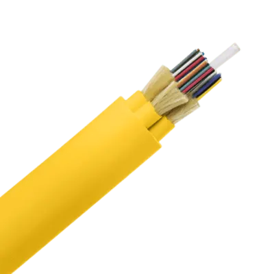 Cable de Fibra Óptica / 48 Hilos / Monomodo OS2 9/125 / Interior Tight Buffer 900μm / OFNR Riser / No Conductiva / Precio Por Metro (3.28 ft)