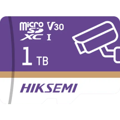 Tarjeta Micro SD para Videovigilancia / Clase 10 / 3D TLC NAND / S.M.A.R.T. / Bloqueo Lectura-Escritura / -25°C a 85°C / 88 MB/s