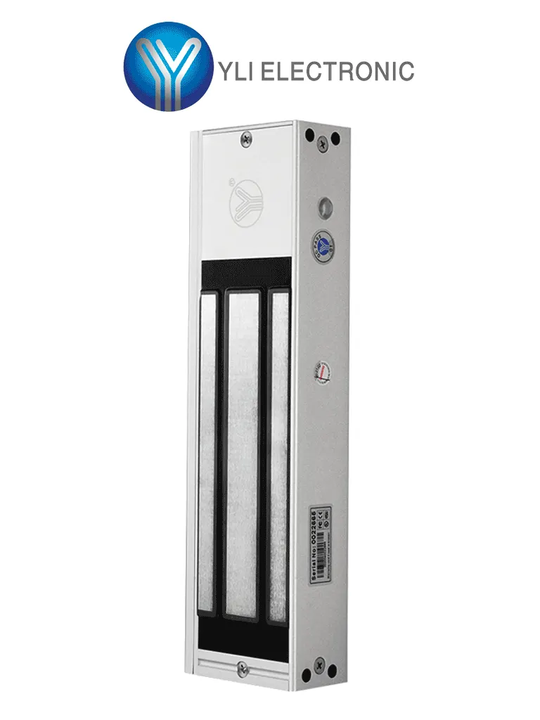 Cerradura magnética YLI ELECTRONIC YM-750NT(LED) de 750 kg con LED