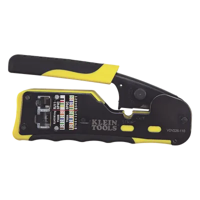 Ponchadora Klein Tools VDV226-110 para conectores RJ45 Pass-Thru