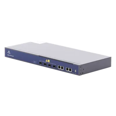 OLT / 2 Puertos XGSPON/GPON / 4 Puertos Uplink RJ45+SFP/SFP+ / 512 ONUs / 20 km / 19" Rack / 1.45 × 0.66 × 0.14 pies