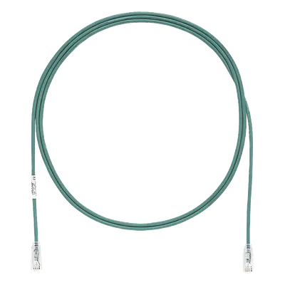 Cable de Parcheo UTP / Cat6 / 28AWG Diámetro Reducido / 6.1 m (20 pies) / LSZH-CM / Verde