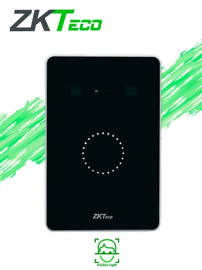 ZKTECO KF1200 - Lector Wiegand de reconocimiento facial / 1500 Rostros / 100,000 Registros / TCP/IP / Wiegand /  Visible Light / Requiere panel de control de Acceso ZK