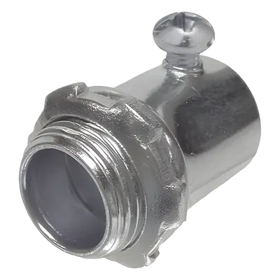 Conector para pared delgada RACO HUB-2002 de acero y 1/2 in