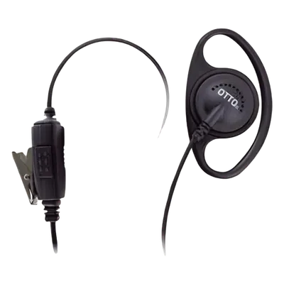 Micrófono audífono tipo anillo OTTO E1-ET2KA131 para radios Kenwood