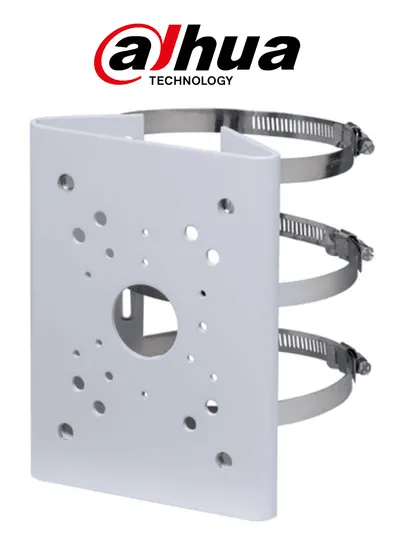 Soporte para poste Dahua DH-PFA150 para cámaras PTZ compatibles