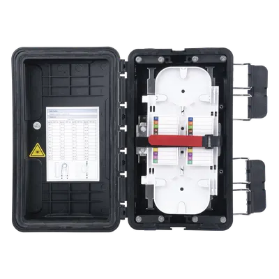 Caja de distribución de fibra óptica FIBERHOME FDP-420F IP65