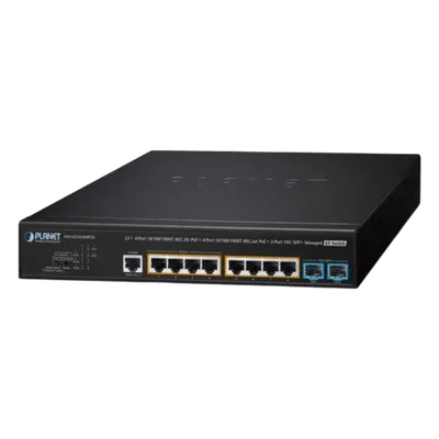 Switch administrable PLANET AVS-4210-8HP2X con PoE y SFP+