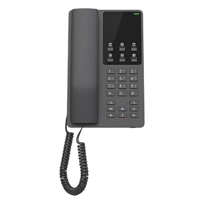 Teléfono IP hotelero Grandstream GHP621 con audio HD y 2 líneas SIP
