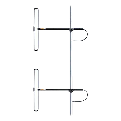 Antena Base / 2 Dipolos / 138-174 MHz / 3 dBi / N Macho / 175 mph