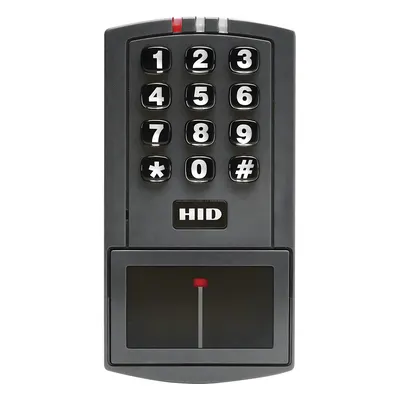 Lector de Proximidad Stand Alone / Teclado PIN / 1,000 Usuarios / 10-15 VCC / 3,0' (7,6 cm) Alcance