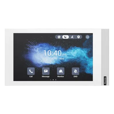 Monitor SIP Linux / Pantalla Táctil 7 Pulgadas / Wi-Fi 6 / PoE / 8 Entradas de Alarma / Instalación Horizontal o Vertical