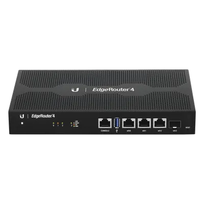 Router UBIQUITI EdgeRouter ER-4 con 3 puertos Gigabit y SFP