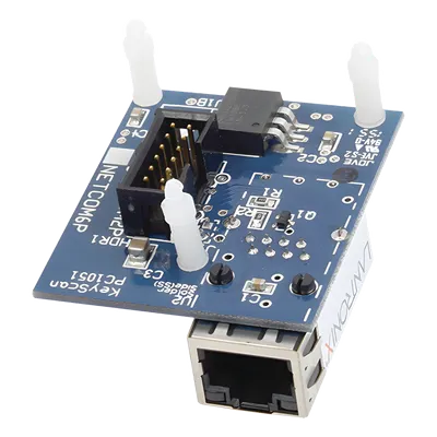Convertidor Serial a TCP/IP / Encripción AES / Ethernet 10/100 Mbps / 41mm x 49mm / -5°C a 70°C