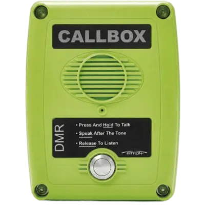 Callbox Digital DMR, Intercomunicador Inalámbrico Vía Radio UHF 450-470MHZ, Serie Q7 en Color Verde