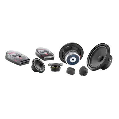 JL Audio C6 / Par de Bocinas / Sistema de Componentes 3 Vías / 6.5" / 100 Watts RMS / 4 Ohm / Car Audio