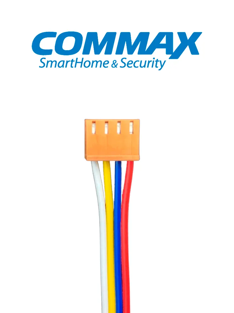 Cable conector COMMAX CMX-4PINCONNECTOR de 4 hilos y 31 cm
