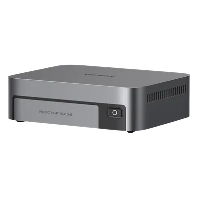 NAS Compacto / 4 Bahías M.2 NVMe / Intel Core i5 12th Gen / DDR5 8 GB / Thunderbolt 4 / HDMI 8K / Wi-Fi