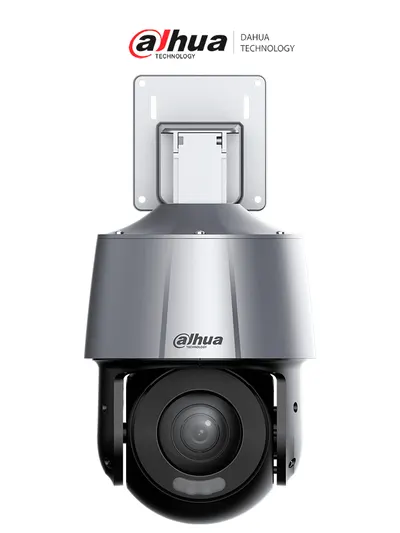 DAHUA SD3A200-GN-A-PV - Cámara IP PT de 2 Megapíxeles Full Color/ Disuasión Activa/ Lente Fijo/ Luz Blanca de 30 Metros/ IR de 30 Metros/  H.265+/ Ranura MicroSD/ Audio Bidireccional con Altavoz Integrado/ IP66/ PoE/