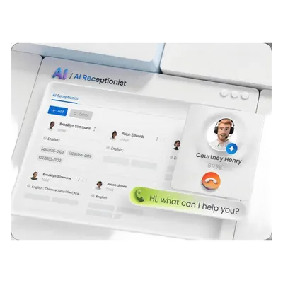 Licencia Perpetua / Recepcionista IA con Agente de Voz / 500 Minutos / 34 Idiomas / Enrutamiento Inteligente / Para Conmutador Yeastar Software Edition