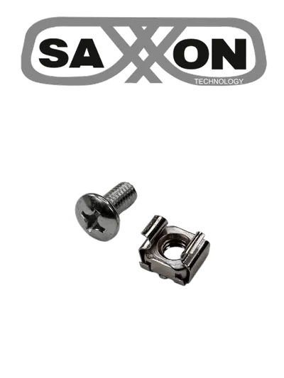 Tornillos para rack SAXXON SXSCW-001 de acero inoxidable, bolsa con 50